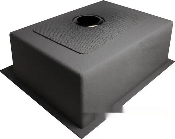Кухонная мойка Marrbaxx B6050-R Decor (графит)