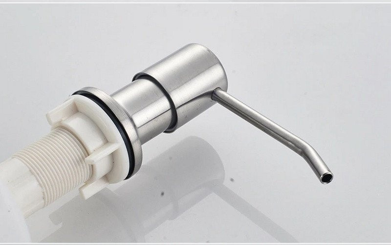 Кухонная мойка БелЭворс Vega R + смеситель W74004-9 + дозатор L405-1 (серый/сатин)