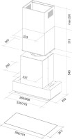 Вытяжка Falmec Gruppo Incasso NRS 50 800 м3/ч (нержавеющая сталь)