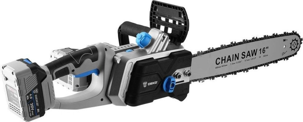 Аккумуляторная пила Deko DKCHS 40 PRO 083-2002 (с 2-мя АКБ)
