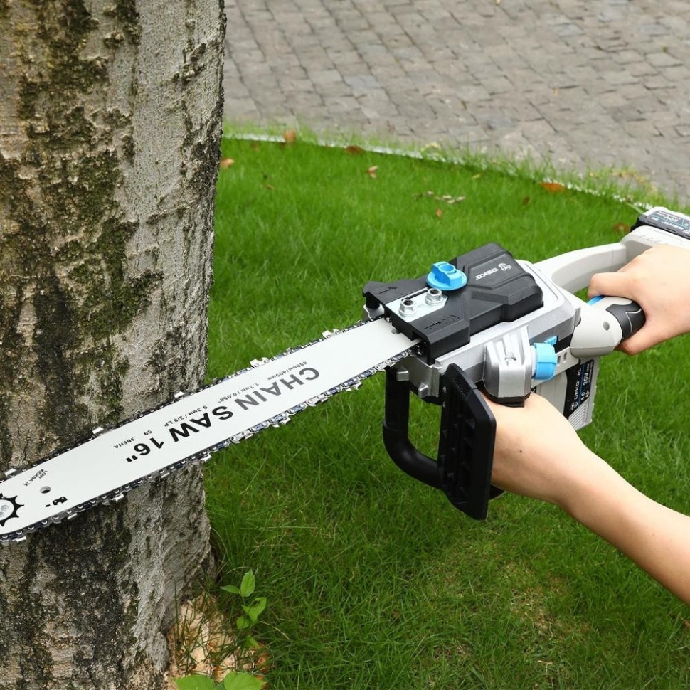 Аккумуляторная пила Deko DKCHS 40 PRO 083-2002 (с 2-мя АКБ)