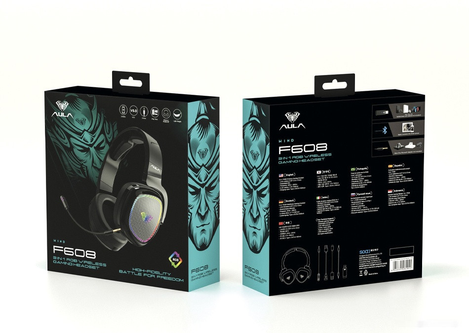 Наушники AULA F608