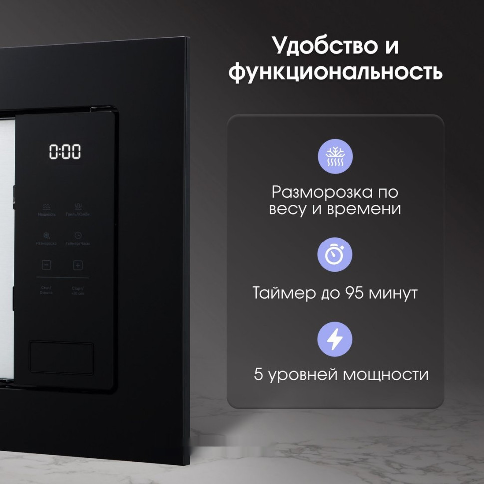 Микроволновая печь Zigmund & Shtain BMO 26 B