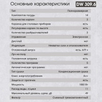 Посудомоечная машина Zigmund &amp; Shtain DW 309.6