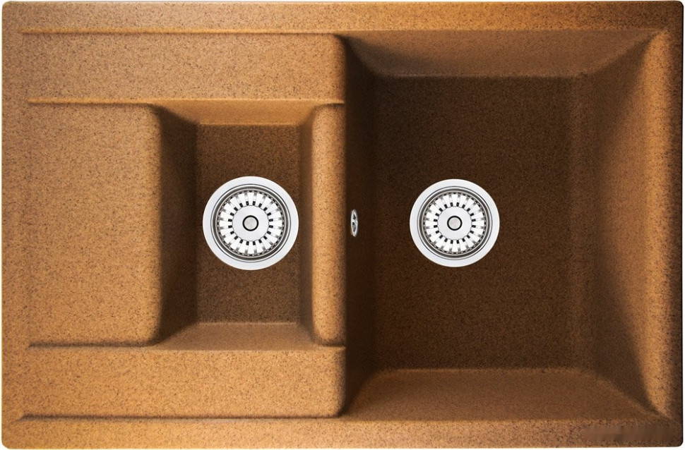 Кухонная мойка Berge BR-7612 (терракот матовый)