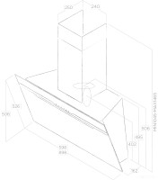 Вытяжка Elica Majestic WH/A/90 PRF0124236A