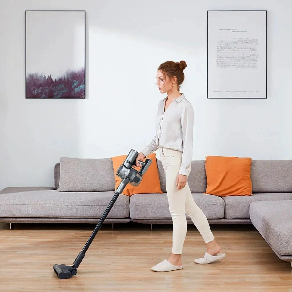 Вертикальный пылесос Dreame Cordless Vacuum Cleaner V12 Pro / VFS1 (серый)