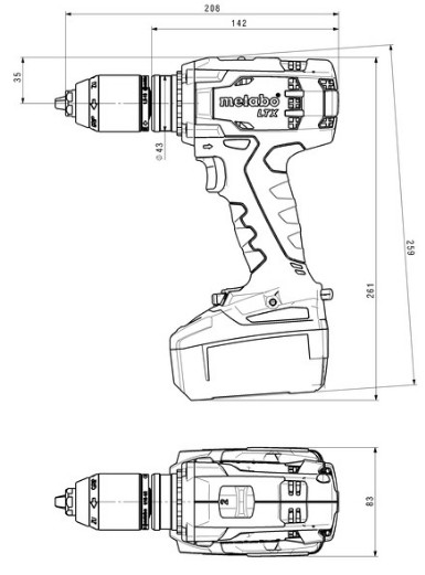 Дрель-шуруповерт Metabo BS 18 LTX Impuls