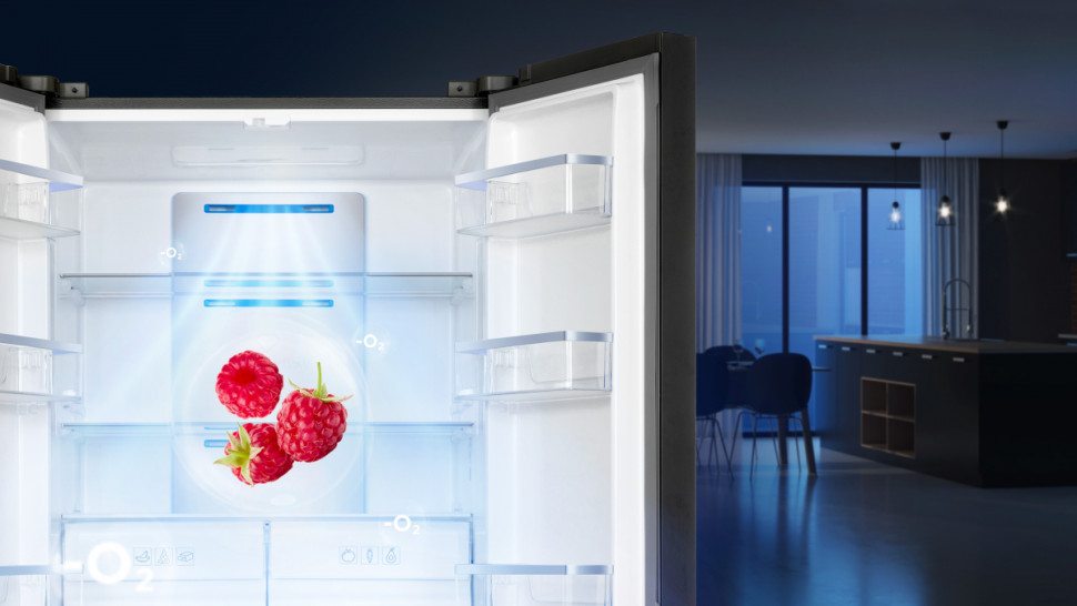 Четырёхдверный холодильник TCL RP466CXF0LV