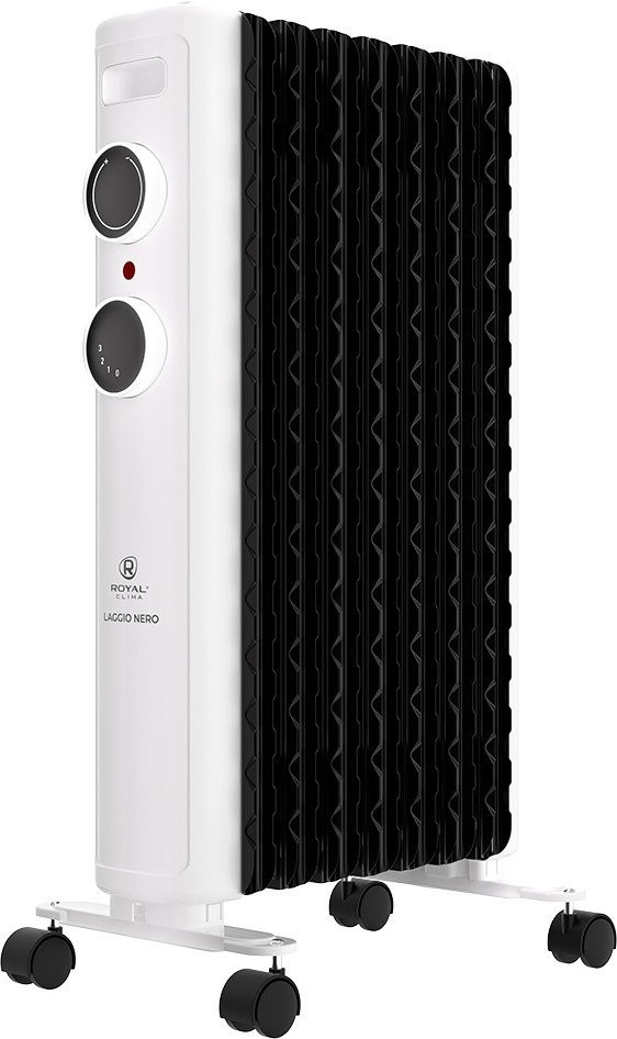 Масляный радиатор Royal Clima Laggio Nero ROR-LN7-1500M
