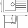 Кухонная мойка Tolero Twist TTS-760 (темно-бежевый 823)