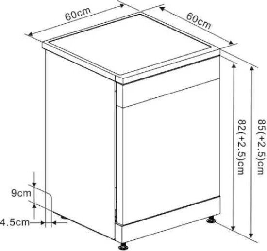 Посудомоечная машина Ardo DTH1563W2