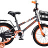 Детский велосипед Nialanti Spike 16 2025 (серый/оранжевый, разобранный )