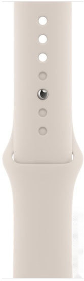 Умные часы Apple Watch SE 2 44 мм (алюминиевый корпус, звездный свет/звездный свет, спортивный силиконовый ремешок)