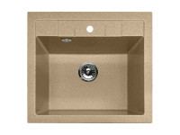 Кухонная мойка GranFest GF-Q-561 (песочный)