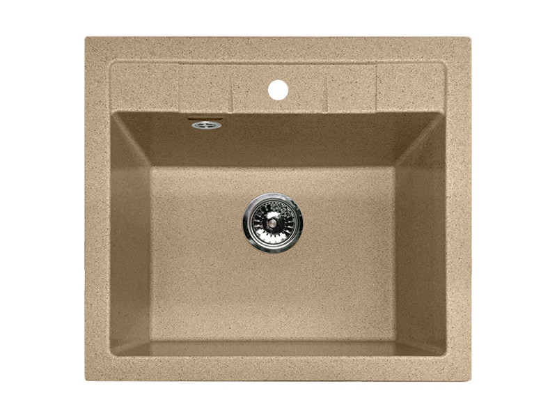 Кухонная мойка GranFest GF-Q-561 (песочный)