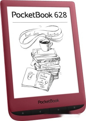Электронная книга PocketBook 628 (красный)