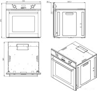 Духовой шкаф ZorG Technology BE4 WH
