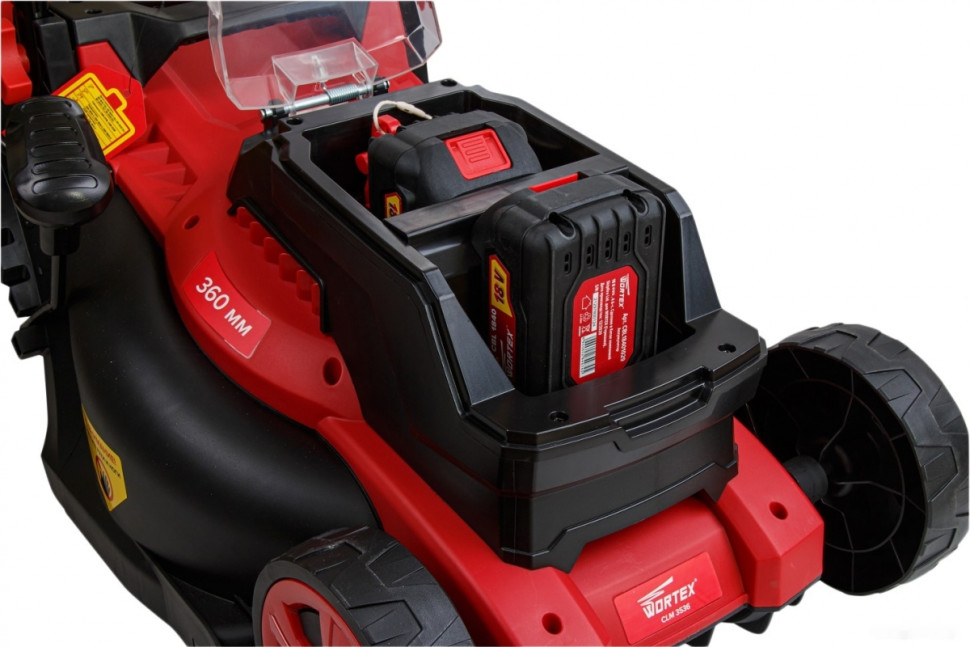 Газонокосилка Wortex CLM 3536 ALL1 (c 2-мя АКБ и ЗУ)