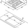 Варочная панель Korting HG 697 CTX