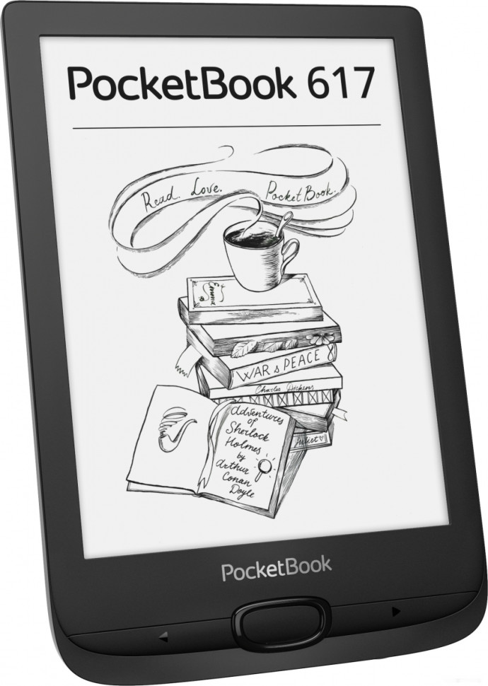 Электронная книга PocketBook 617 (черный)