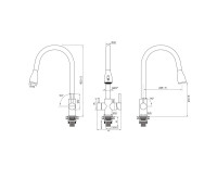 Смеситель Paulmark Lange La214212-SBG (золото/светлое брашированное золото)