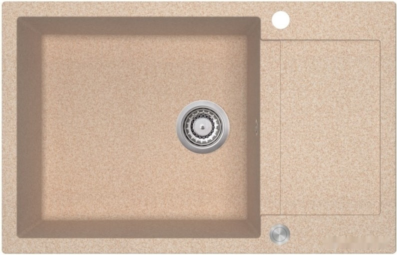 Кухонная мойка AquaSanita Tesa plus SQT 105 110 AW beige