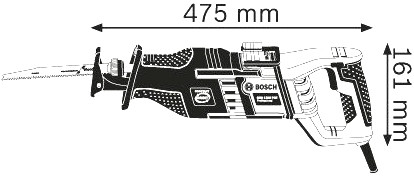 Сабельная пила Bosch GSA 1300 PCE Professional