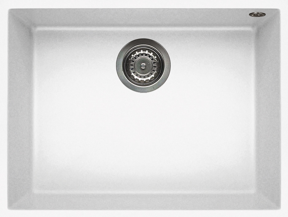 Кухонная мойка Elleci Quadra 110 Undermount K96 White