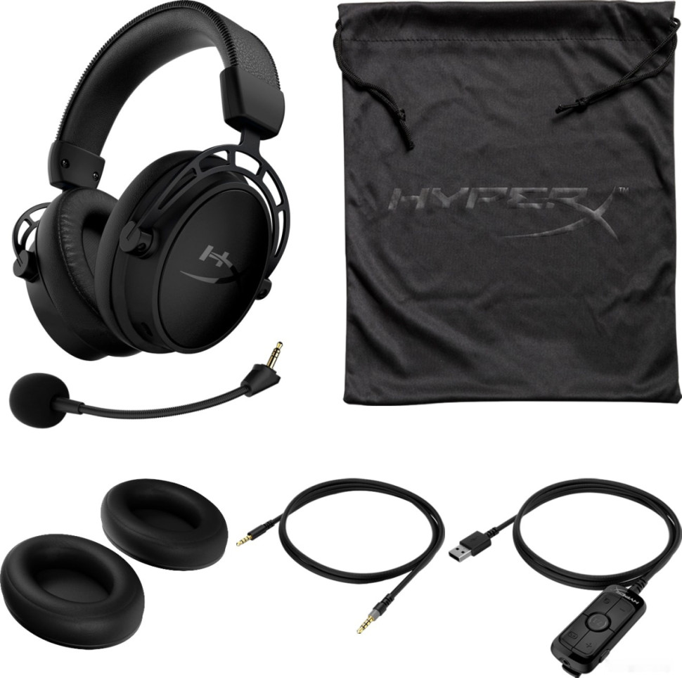 Наушники HyperX Cloud Alpha S (черный)