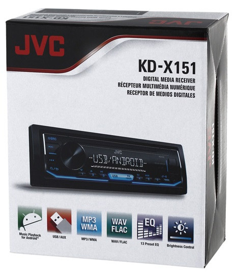 Автомагнитола JVC KD-X151