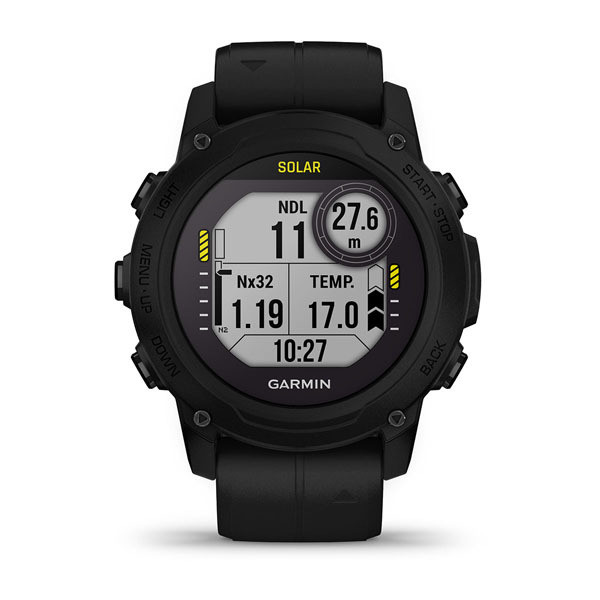 Умные часы Garmin Descent G1 Solar (черный)