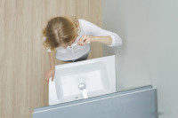 Умывальник Ravak 10° 650 L 65x53.5 [XJIL1165000]