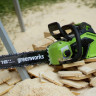 Электропила цепная Greenworks GD40CS18K4 (2005807UB)