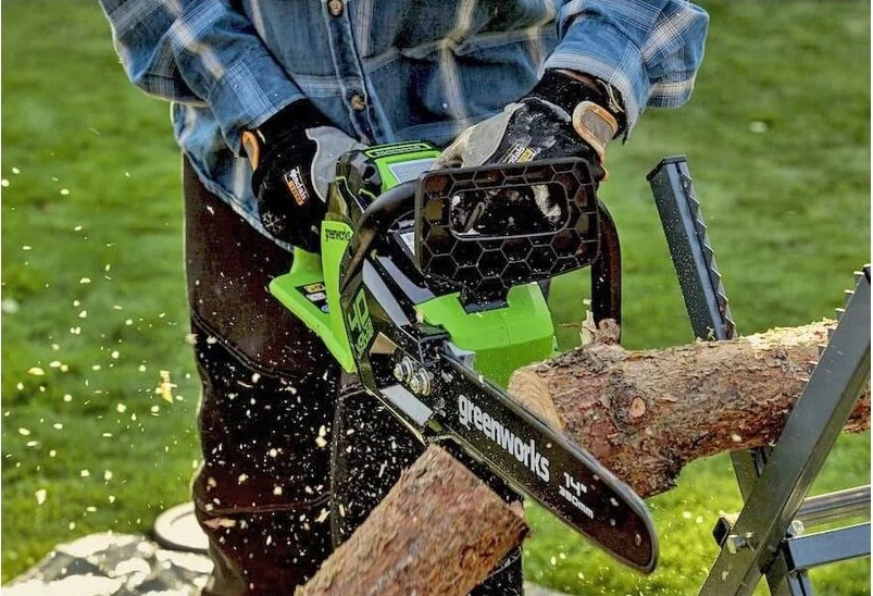 Электропила цепная Greenworks GD40CS18K4 (2005807UB)