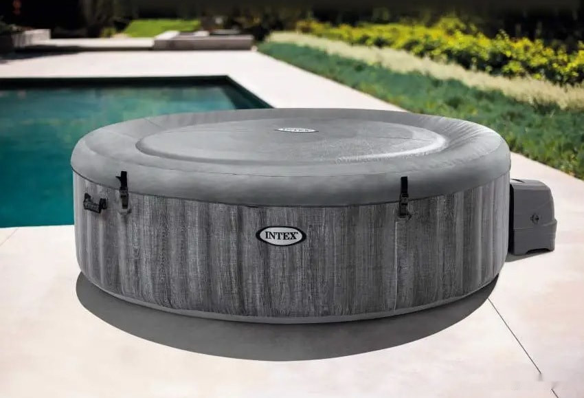 Бассейн INTEX Bubble Massage Deluxe 28442 (216x71)