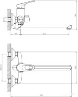 Смеситель DecoRoom DR21043