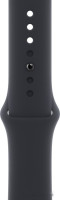 Умные часы Apple Watch SE 2 44 мм (алюминиевый корпус, полуночный/полуночный, спортивный силиконовый ремешок M/L)