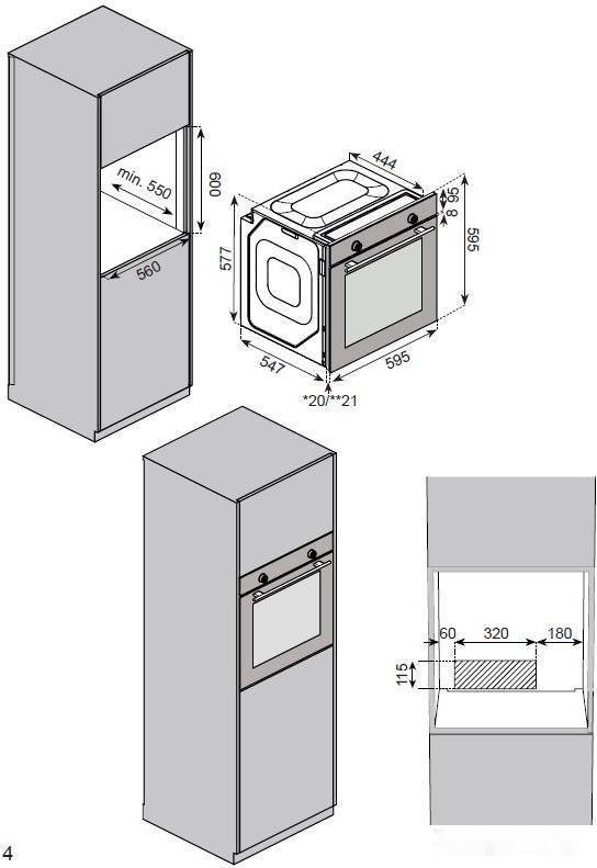 Духовой шкаф ZorG Technology BEEC7 (белый)