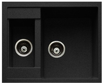 Кухонная мойка GranFest Quadro GF-Q610K (черный)