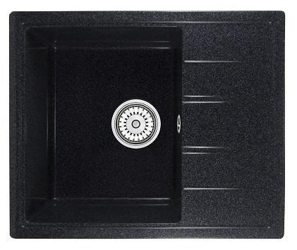 Кухонная мойка Berge BG-5850 (черный глянцевый)