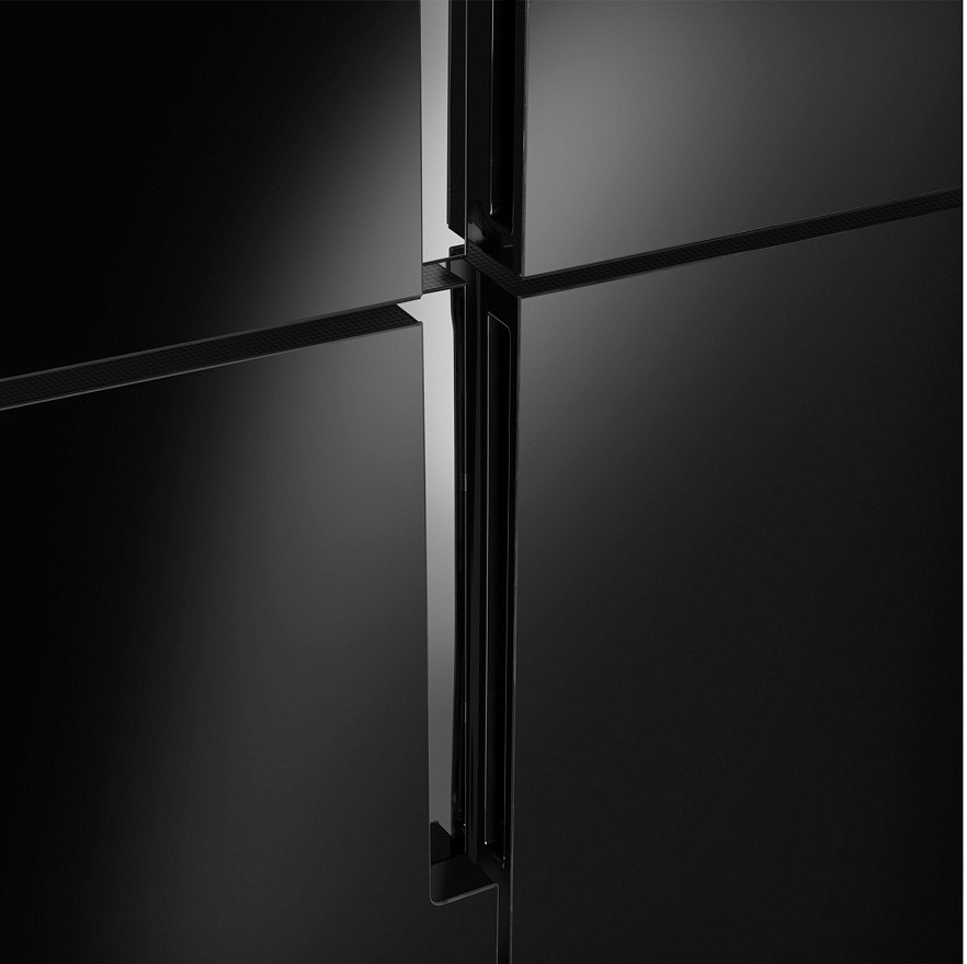 Четырёхдверный холодильник Maunfeld MFF182NFBE