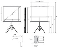 Проекционный экран Lumien Eco View 153x153см