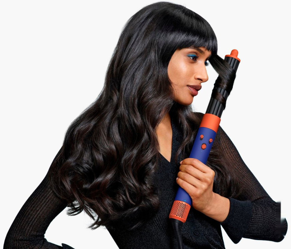 Фен Dyson Airwrap Complete Long HS08 i.d. (синие румяна/топаз)