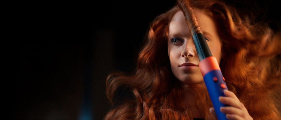 Фен Dyson Airwrap Complete Long HS08 i.d. (синие румяна/топаз)