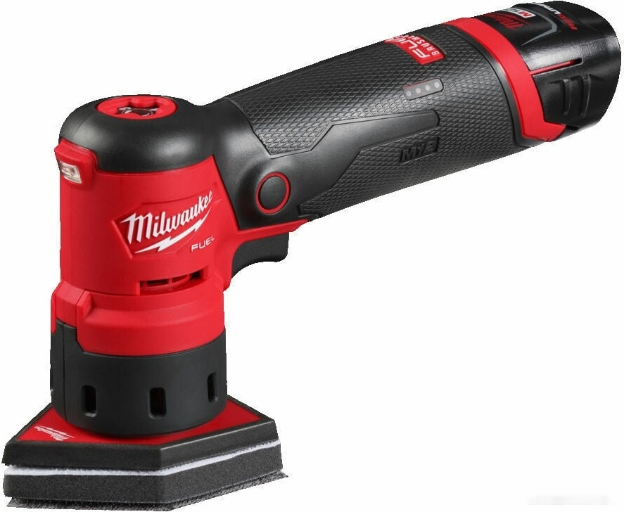 Шлифовальная машина Milwaukee M12FDSS-422X 4933479681 (с 2-мя АКБ 2 Ач, 4 Ач)