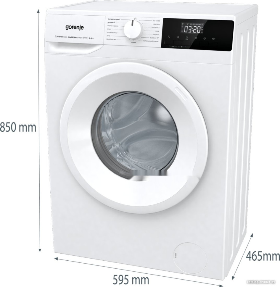 Стиральная машина Gorenje W1NHPI62SCS