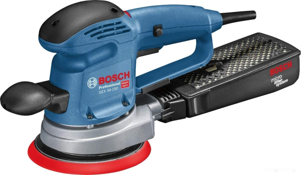 Шлифовальная машина Bosch GEX 34-150 Professional 0601372800