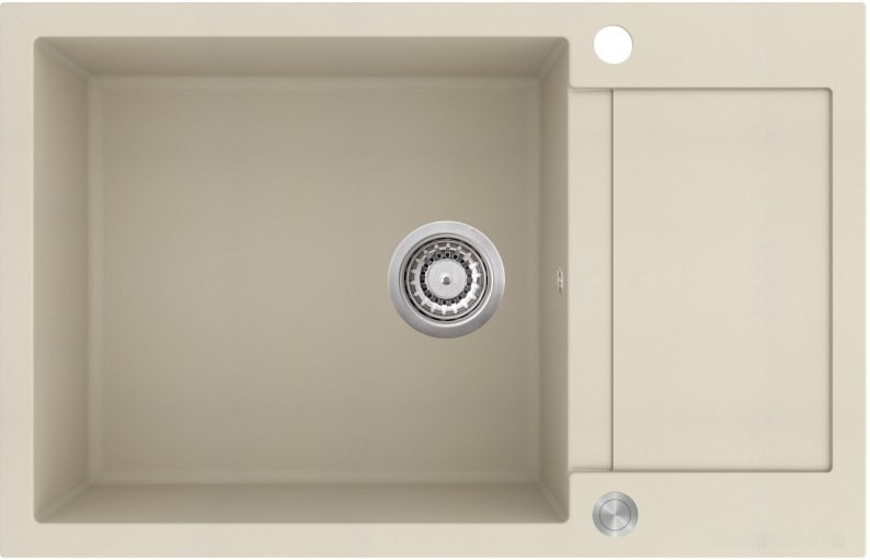 Кухонная мойка AquaSanita Tesa plus SQT 105 111 AW silica