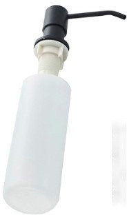 Кухонная мойка БелЭворс Vega L + смеситель W74004-2 + дозатор L405F (черный)